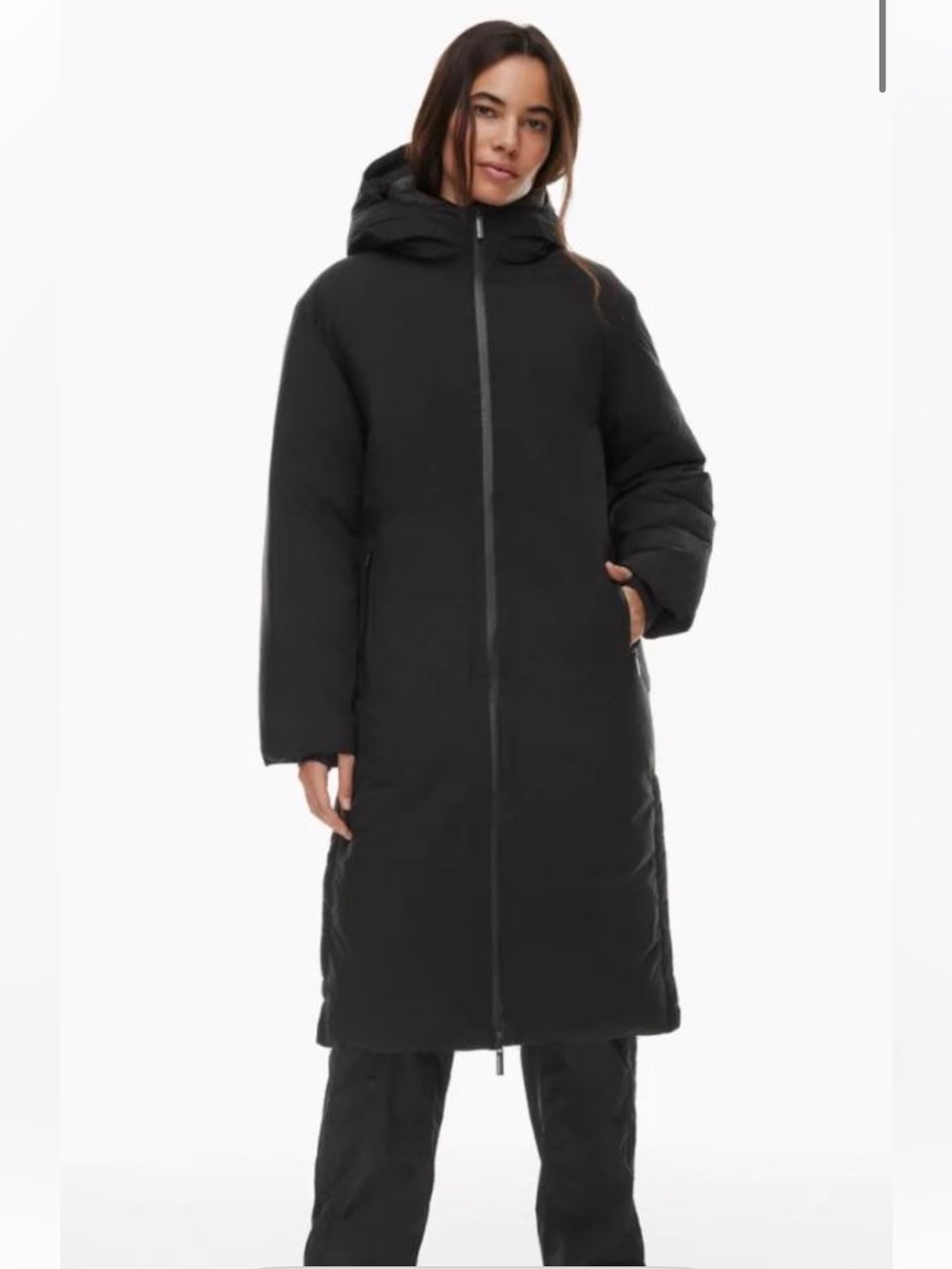 Aritzia Viral The Super Puff Super One-Puff,  100% Waterproof Black Sz XS NWOT